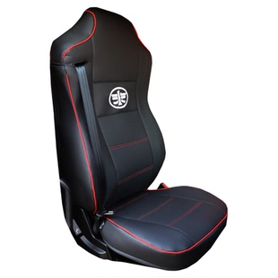 解放j6p全包座套j6vJ7j6l专用座椅套JH6悍V龙V皮革冰丝四季坐垫套