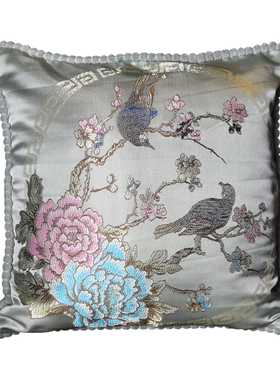 海南中式风大靠背腰枕黄花梨