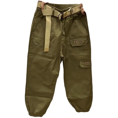 松紧腰韩版灯笼裤八分宽松水洗棉