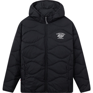 【骑行】乐卡克法国公鸡男子连帽舒适短款羽绒服