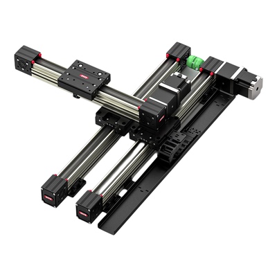同步带直线导轨喷漆机滑台模组