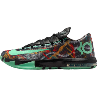 Nike/耐克正品Zoom KD 6男士潮流复古回弹篮球鞋FQ8356-900