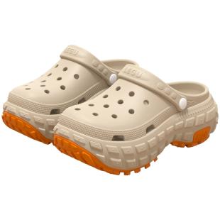 防滑洞洞鞋男生2025夏季新款外穿厚底eva耐磨透气防臭凉拖鞋男士