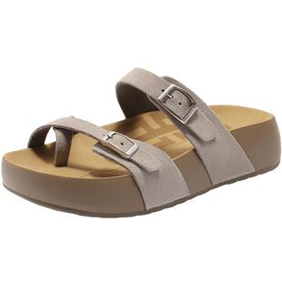 百丽厚底椰丝吐司2代勃肯女鞋子夏季新款可外穿凉拖鞋D9M1DBT5