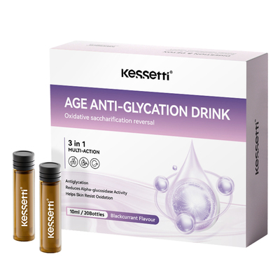 kessetti抗糖控糖水剂五层龙肌肽提取物祛黄皮提亮白美白丸饮剂