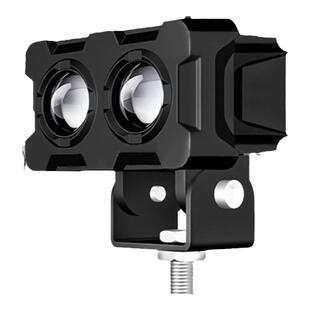 电动车灯摩托车超亮led大灯外置改装12V60伏远近强光透镜铺路射灯