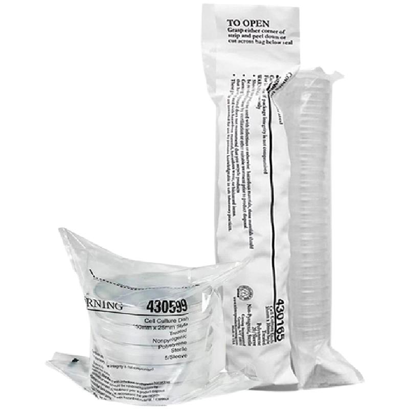 康宁细胞培养皿圆型细菌培养皿35/60/100/150mm密封高透光耐低温腐蚀耐酸碱生物平皿TC处理实验仪器独立包装