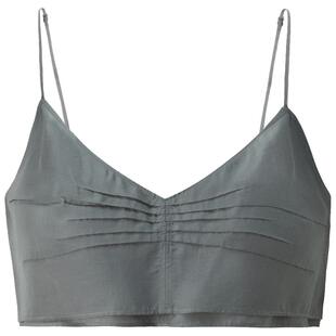[季末折扣]欧时力  超短款莫代尔吊带背心外搭设计感女夏装