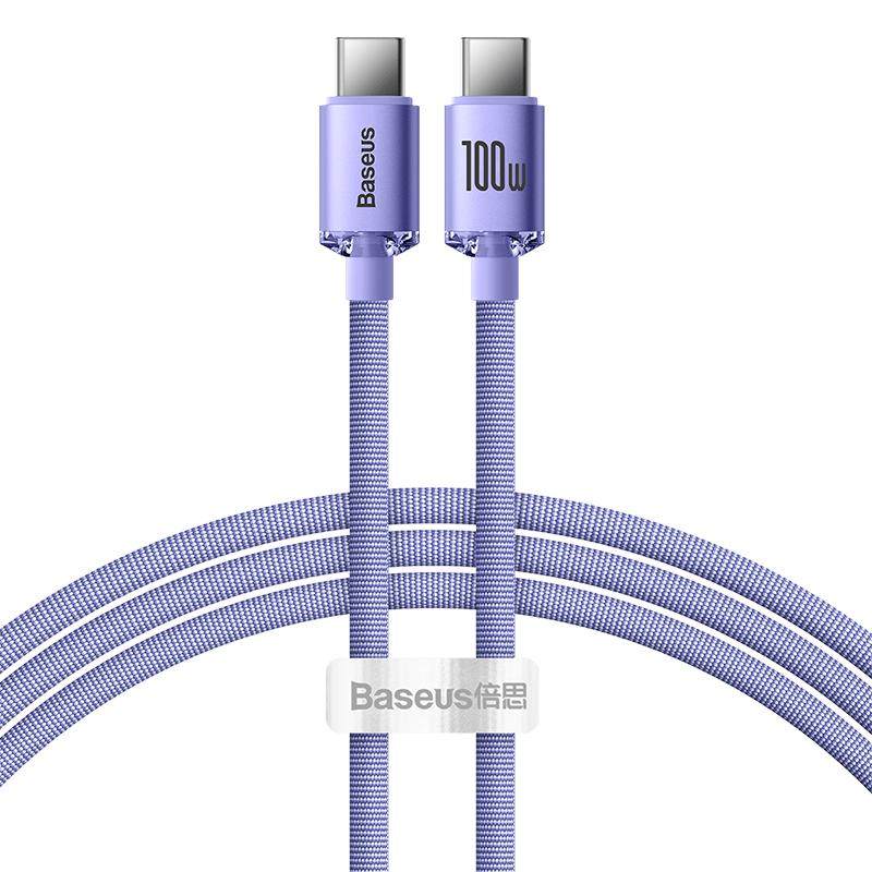 倍思typec数据线100w超级快充ctoc双头usbc充电线88w66w闪充tpyec适用小米华为荣耀mate70Pr