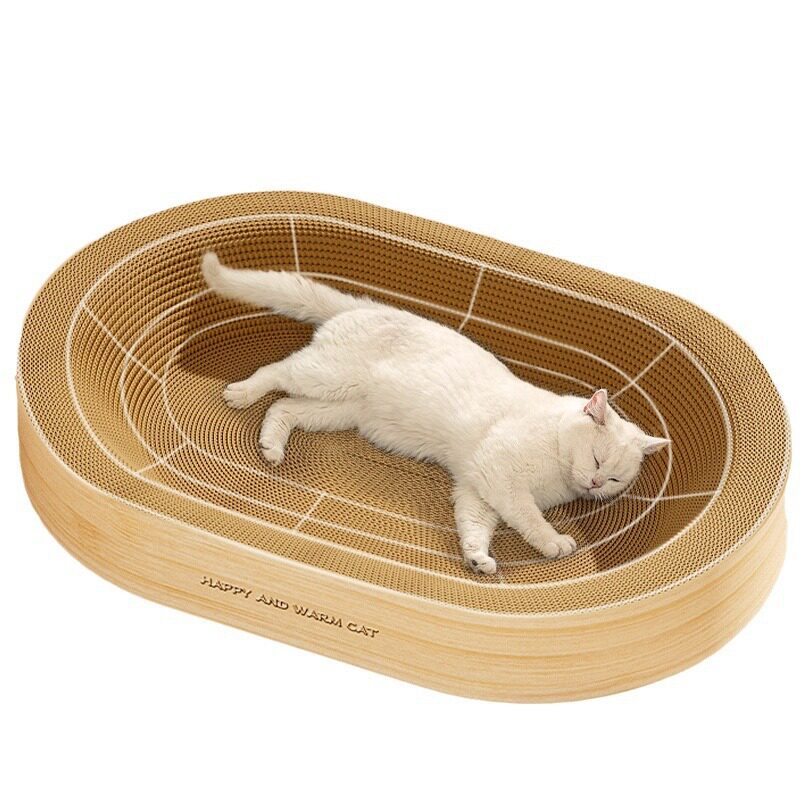 巨型耐磨耐抓猫抓板猫窝一体