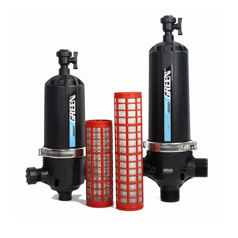 节水叠片过滤器 农用农田滴灌喷灌全自动盘式反冲洗 叠片式过滤器