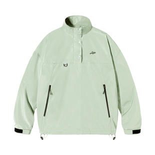 【三防户外】PSO Brand男装女装防风防水半拉链冲锋衣夹克外套