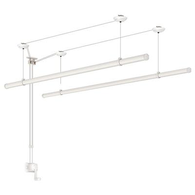 金贵夫人手摇式奶油风升降圆杆