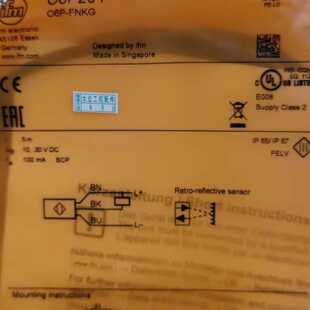 议价IFM O6P201 O6P203 O6P204 O6P301 O6P303 全新原装正品易福