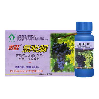 夏黑葡萄提高座果率植物氯吡脲