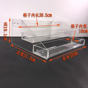 玩具 车透明亚克力模型收纳架玻璃格子陈列柜小汽车展示盒收纳柜