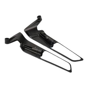 适用摩托车街车定风翼后视镜改装街霸V4 Z900 雅马哈 KTM后视镜