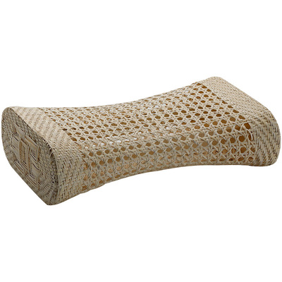 桑拿房真藤编头枕手工编织汗蒸枕