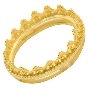 S925纯银魔盒空托穿手链项链路路通背云DIY宝石包镶嵌12*1613*18