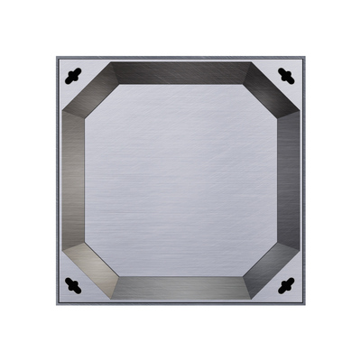 隐形下水道庭院窨井盖不锈钢