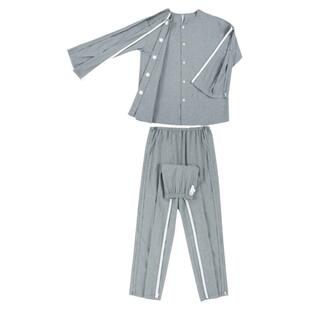 全棉术后易穿脱护理服病号服瘫痪病人卧床老人偏瘫裤子胳膊腿骨折