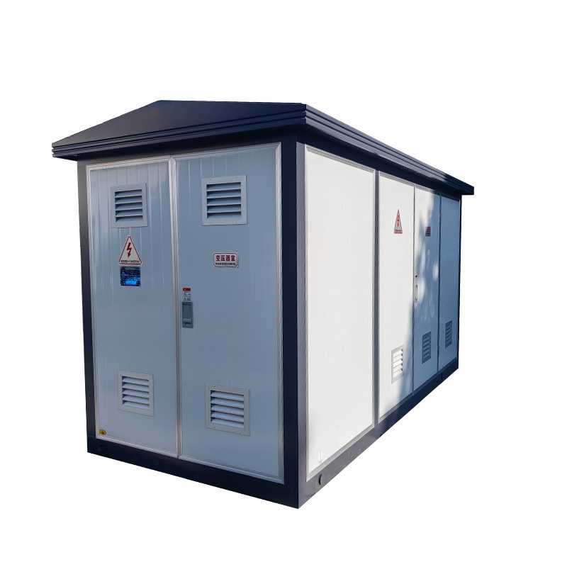 欧式箱式变电站YBW-12预装式箱变400kva组合成套路灯变压器配电房