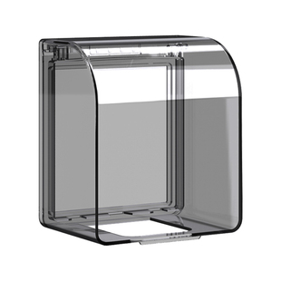 86开关插座防水罩加高卫生间防溅盒浴室保护盖套插头明装墙壁充电