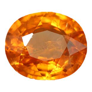 特价FD4天然芬达锰铝石榴石裸石戒面18K金镶嵌时尚手链戒指吊坠