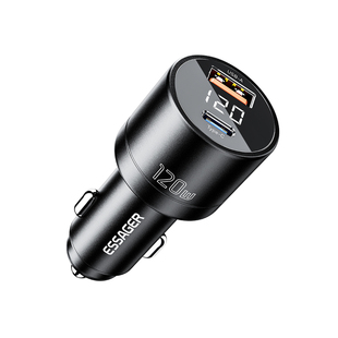 Essager 120W PD USB C Type-C Car Charger Super Fast Charger