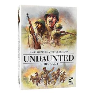 无畏 诺曼底 双人战争卡牌游戏 英文原版 Undaunted Normandy 战棋 英文版 David Thompson 战争之匣游戏设计师 进口英语原版书籍