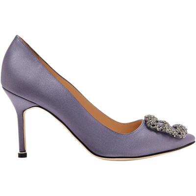 MANOLOBLAHNIK女士方扣高跟鞋