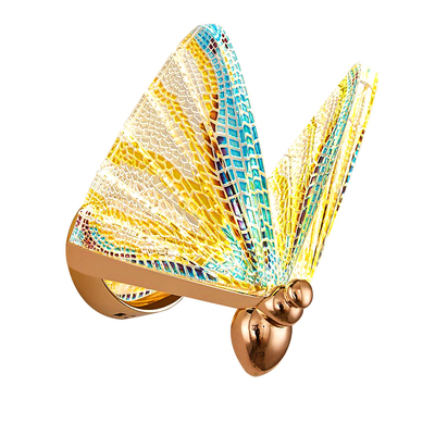 蝴蝶壁灯主卧室床头轻奢高级感