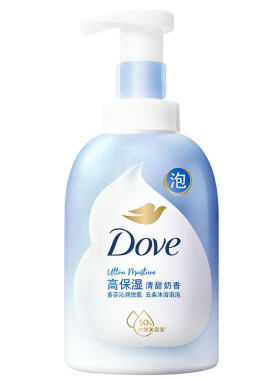 多芬沐浴露泡泡滋润香体持久留香