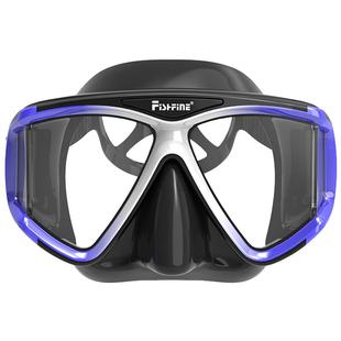 法国潜水镜防雾浮潜三宝面镜罩近视深潜护鼻一体大框游泳眼镜装备