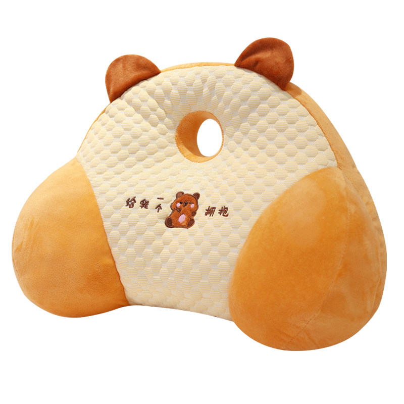 午睡枕趴睡枕办公室工位午休神器成人午睡枕头护腰久坐腰靠靠背垫