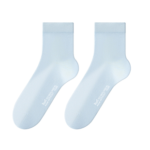 猫人冰丝袜子男款中筒袜夏薄款2026新款爆款凉感防臭透气长袜夏天