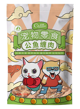 宠怡猫狗零食公鱼缠肉小鱼干肉干