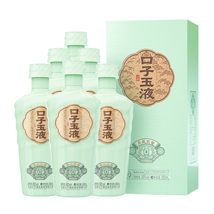 口子窖口子玉液50度500mL*6瓶整箱 安徽兼香型白酒纯粮酿造口粮酒