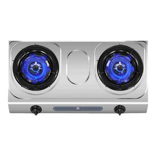 樱花燃气灶煤气灶家用双灶台式不锈钢猛火天然气液化气官方旗舰店