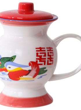 欧皇陶瓷中式大众是搞怪杯子