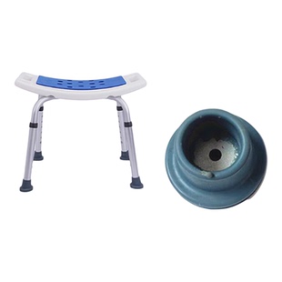 洗澡椅配件橡胶防滑斜脚垫沐浴凳防滑脚套老人沐浴椅子脚垫浴室凳
