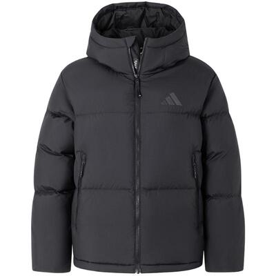【自营】ADIDAS阿迪达斯拒水防泼600蓬宽松连帽羽绒服JV6192鸭绒