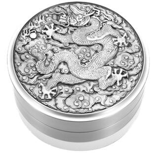 皇家雪兰莪台北国立故宫博物院三层储物盒马来西亚锡制品饰物盒