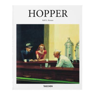 Edward Hopper 爱德华·霍普绘画艺术作品集 美国绘画 Taschen Basic Art 2.0 Taschen出版 上海菲菲 Basic Art 基础艺术系列