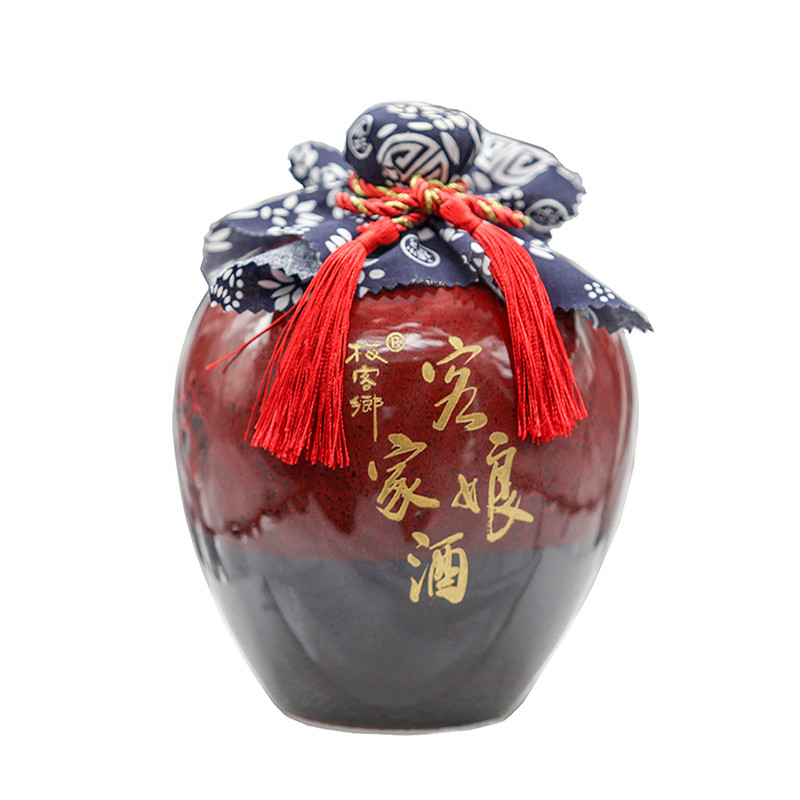 黄酒坛装月子酒客家娘火炙