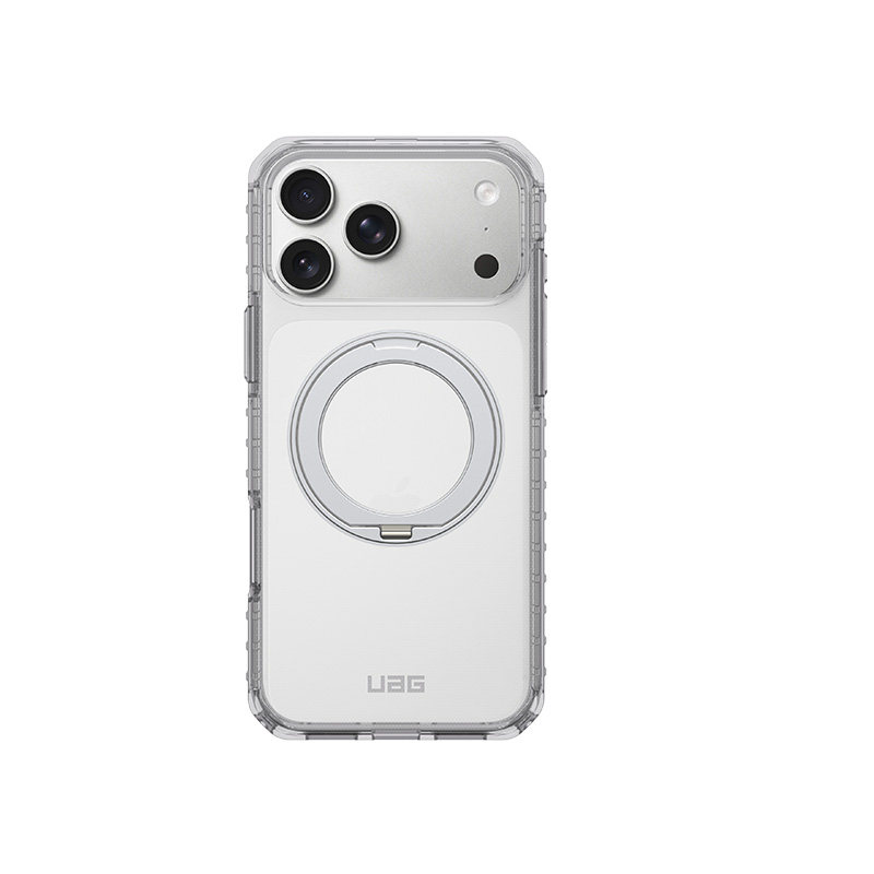 UAG适用苹果iPhone18Pro防摔手机壳晶透支点支架壳magsafe磁吸360°支架男女手机保护套百搭