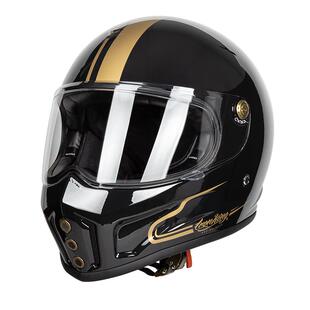 IRONKING硬汉复古巡航摩托车全盔男重型机车复古摩托头盔3c认证男