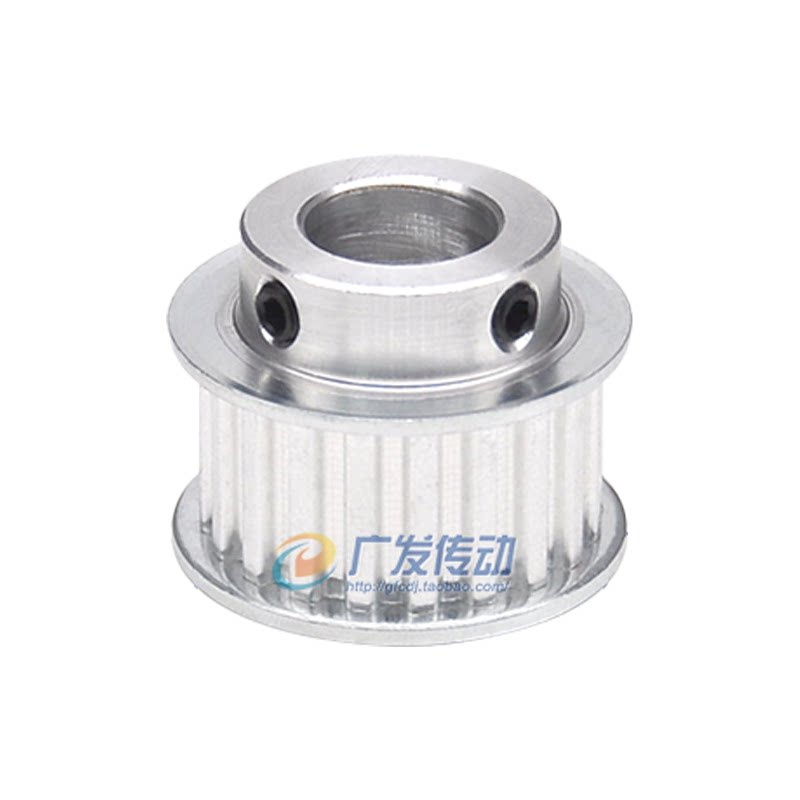 同步轮 XL20齿T 带凸台阶同步皮带轮 BF型槽宽11/16 成品孔带顶丝