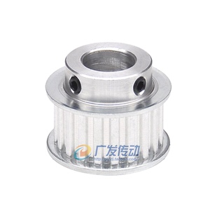 同步轮 XL20齿T 带凸台阶同步皮带轮 BF型槽宽11/16 成品孔带顶丝