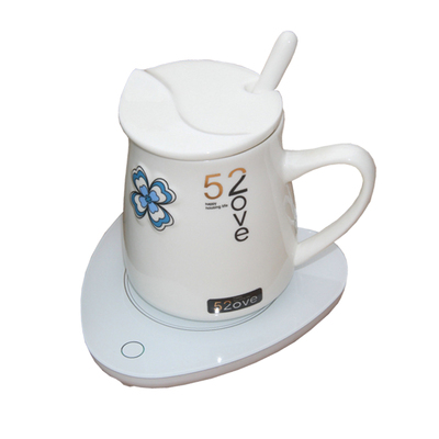 55度自动恒温骨瓷杯暖暖杯垫智能热牛奶咖啡保温暖家用底座加热器